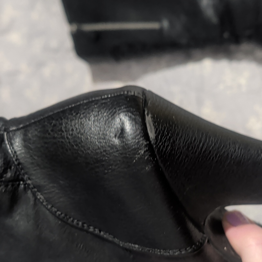 Wild Diva Lounge Quilted Knee High Platform Boots w/ Secret Pocket | Black - Picture 11 of 14